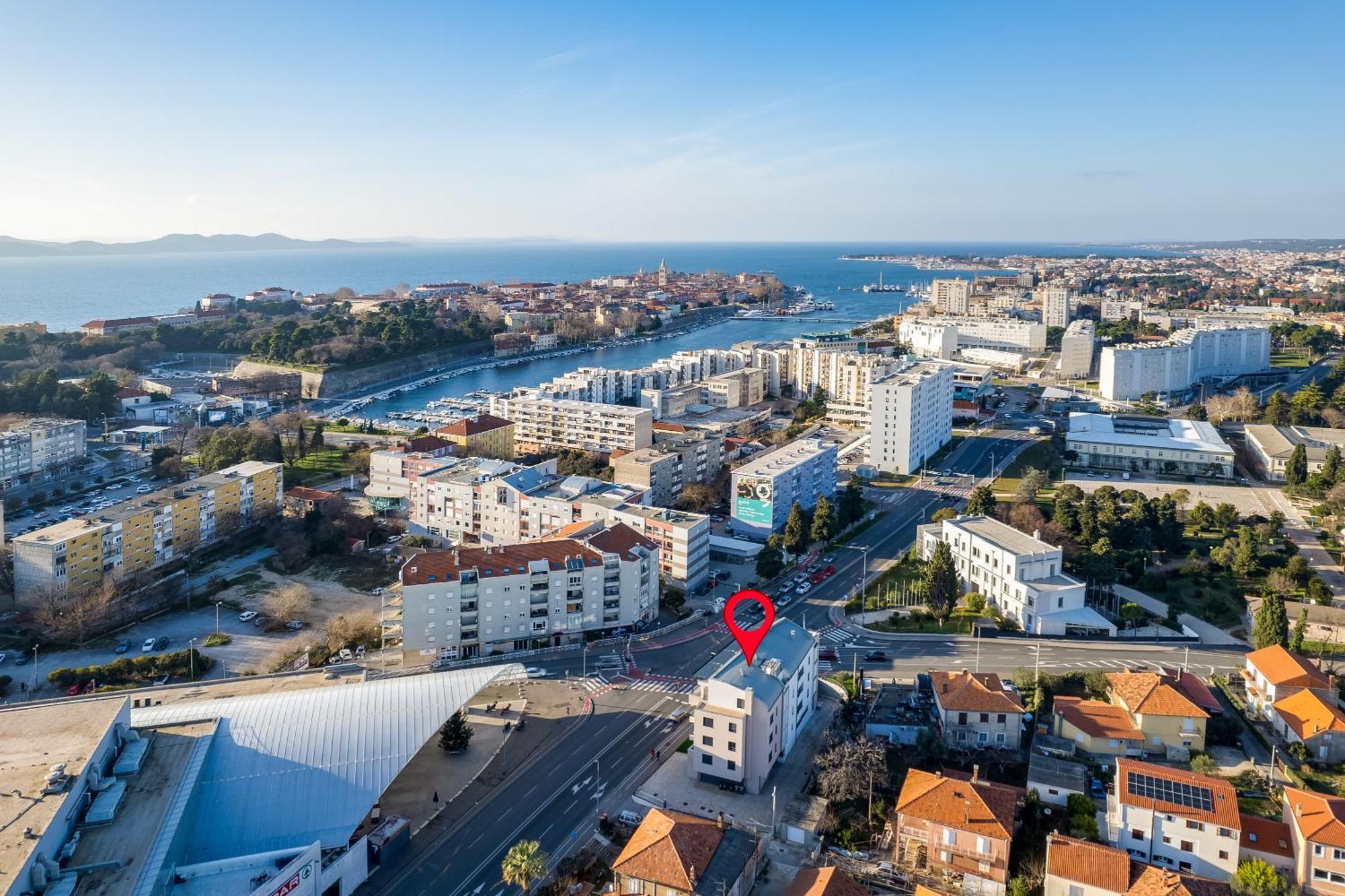 شقة Tres Fenestras Zadar - Private Parking المظهر الخارجي الصورة